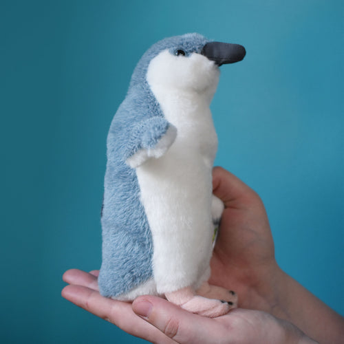 Little Blue Penguin Soft Toy with Sound