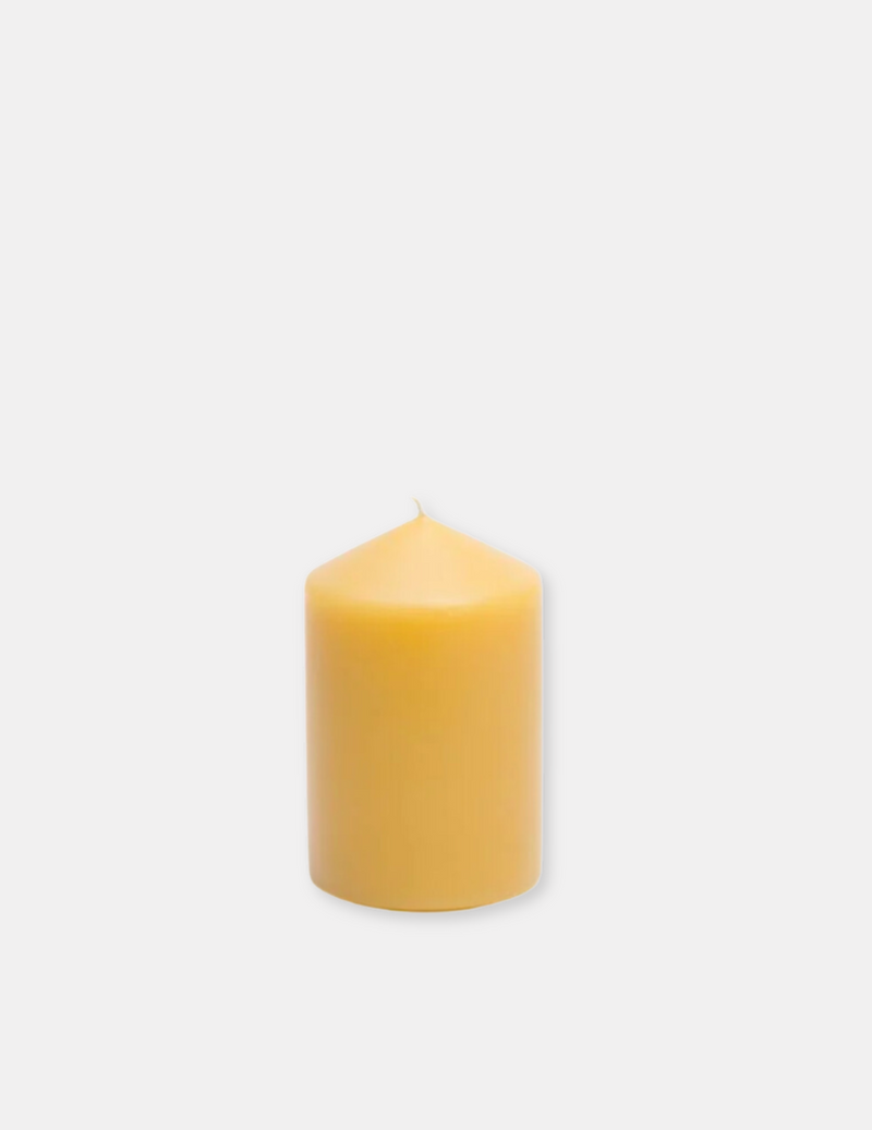 Beeswax Pillar Candle 10cm