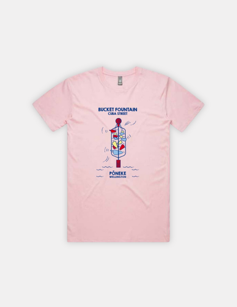 Bucket Fountain T-Shirt - Pink