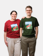 Cable Car Museum T-Shirt - Forest Green