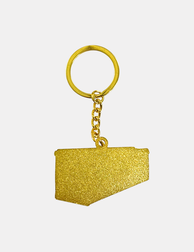 Cable Car Metal Keyring