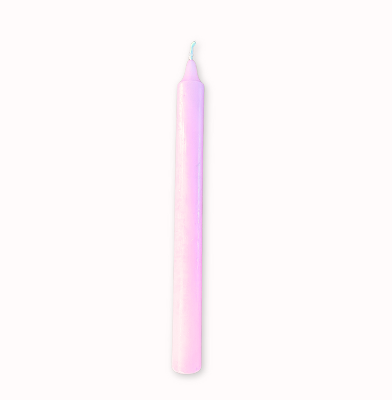 Coloured Taper Candle 24cm