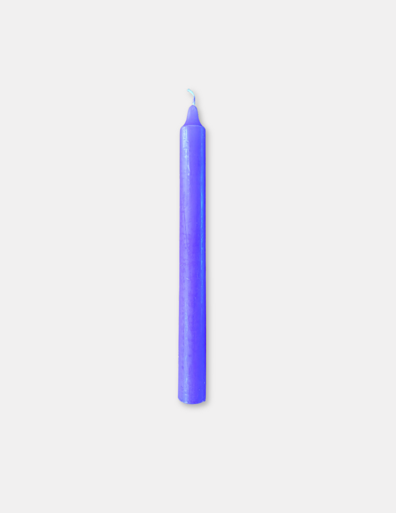 Coloured Taper Candle 24cm