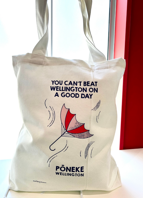 Poneke Icons Tote Bag - Umbrella