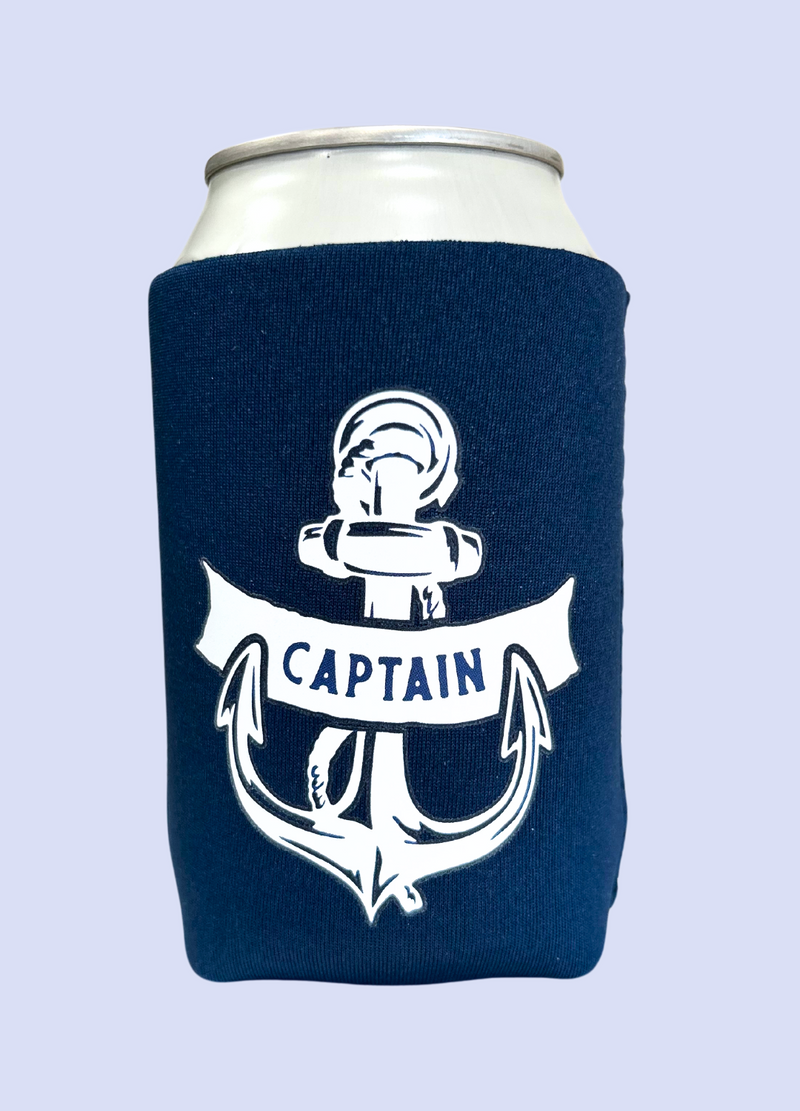 Maritime Stubby Holder - Captain