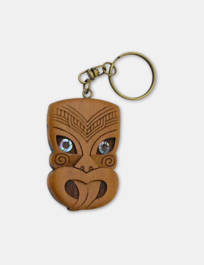 Carved Wheku Keychain