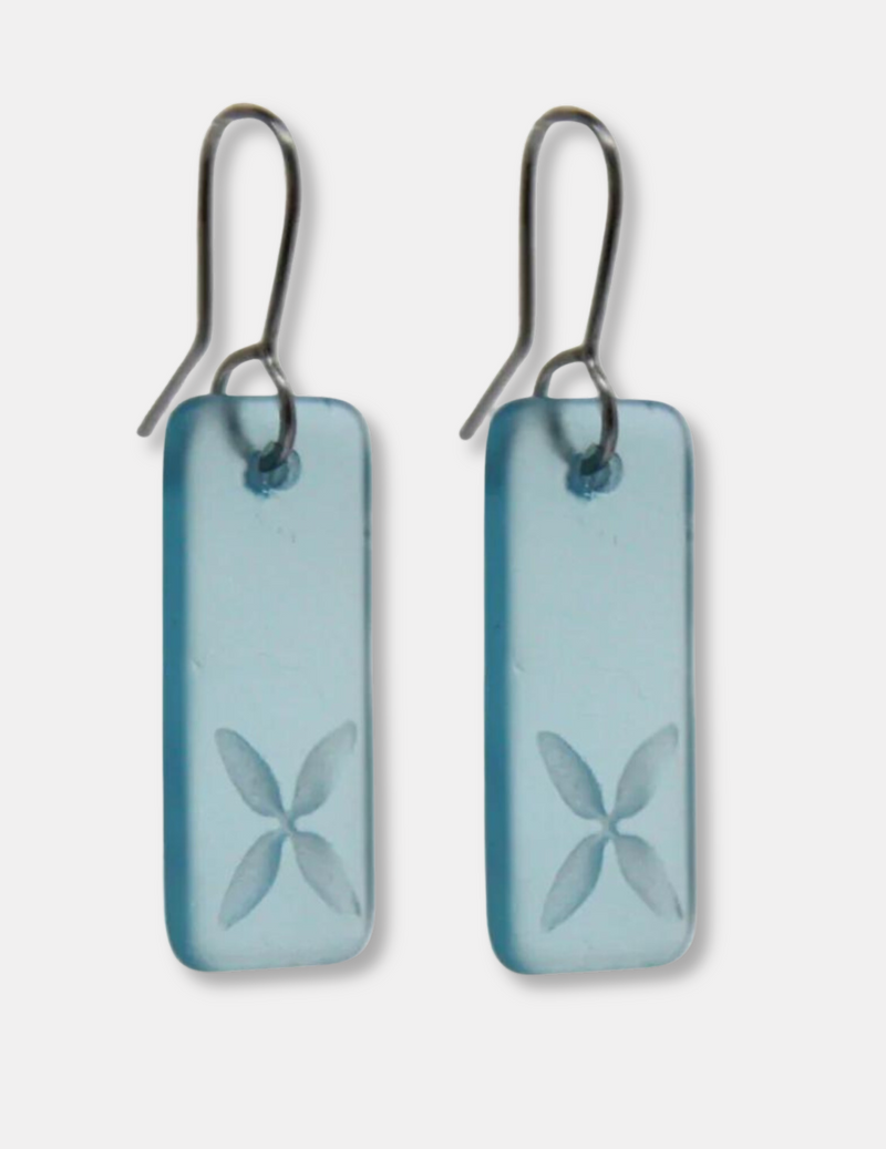 Drop Tapa Earrings