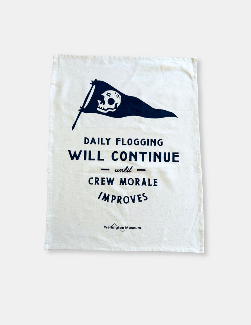 Maritime Tea Towel - Daily Flogging