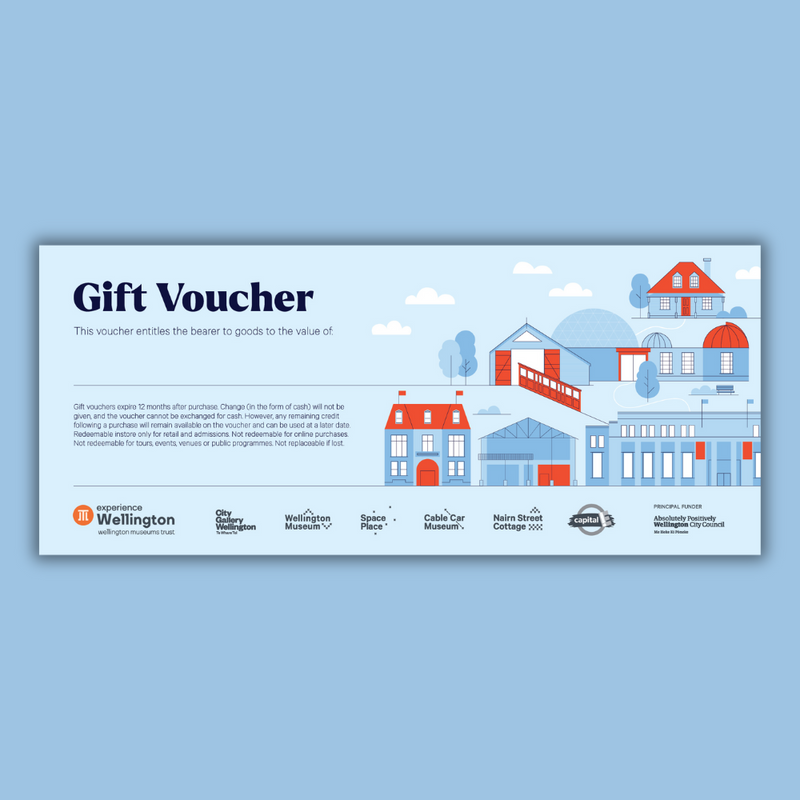 Museums Wellington In-Store Gift Voucher