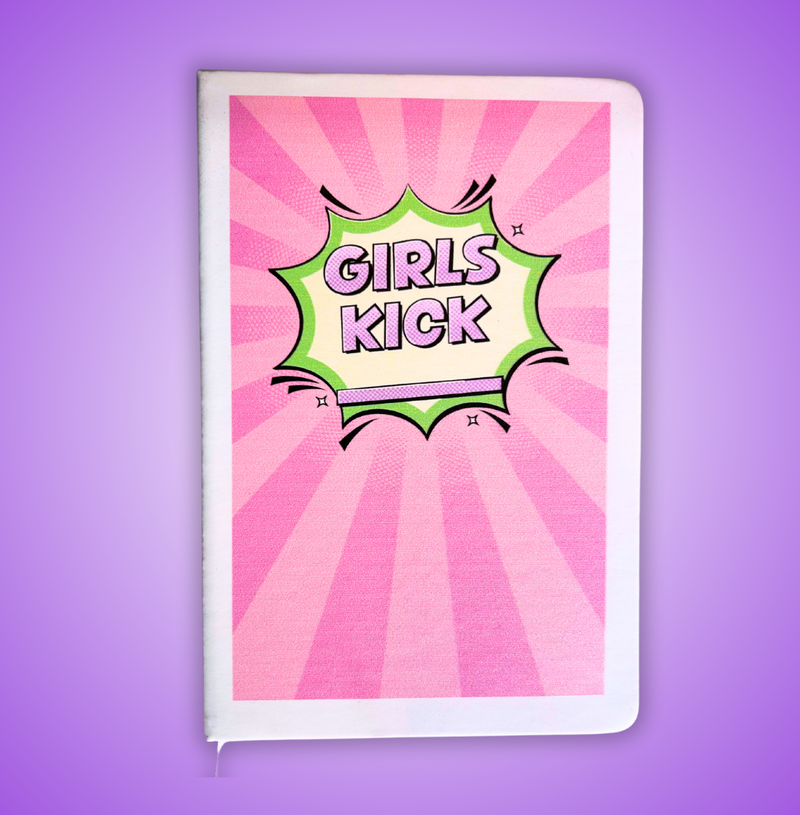 Girls Kick Notebook