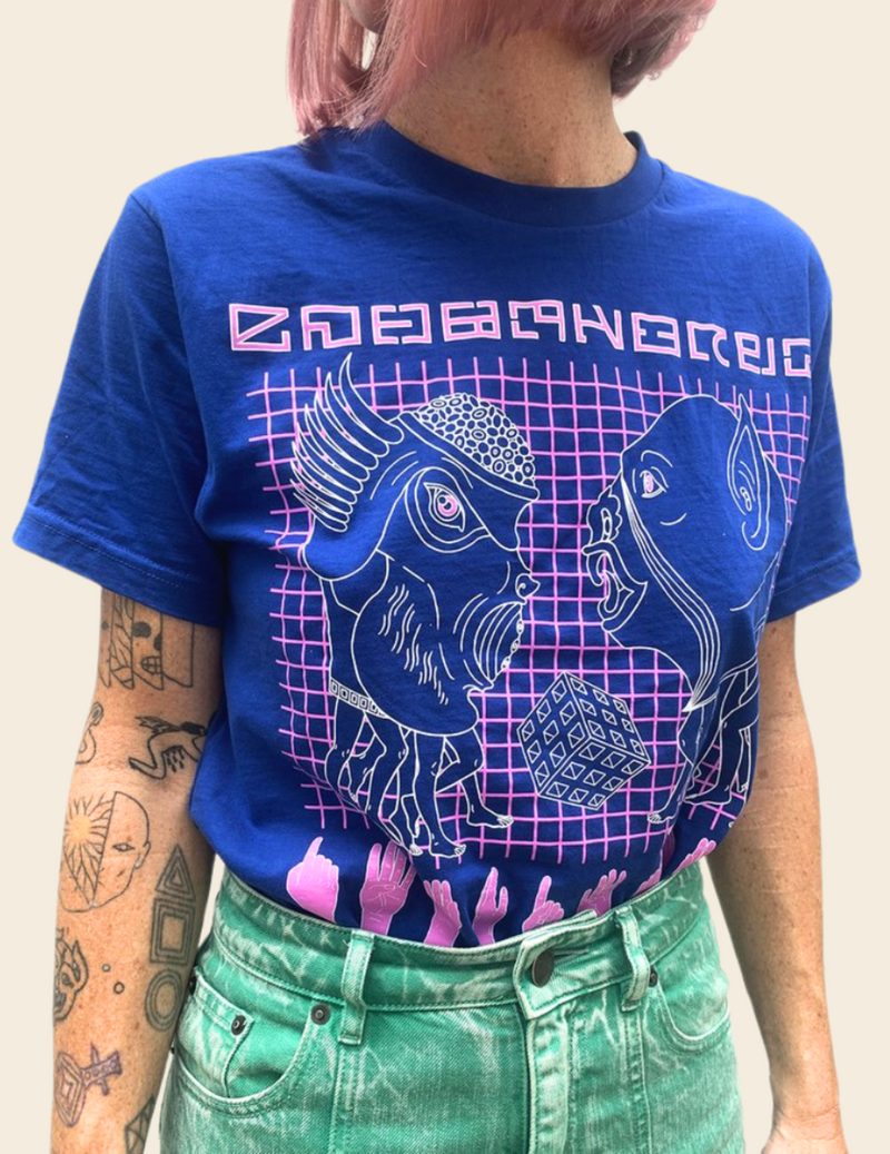 Glowfly v. Dumuzor T-Shirt - Blue