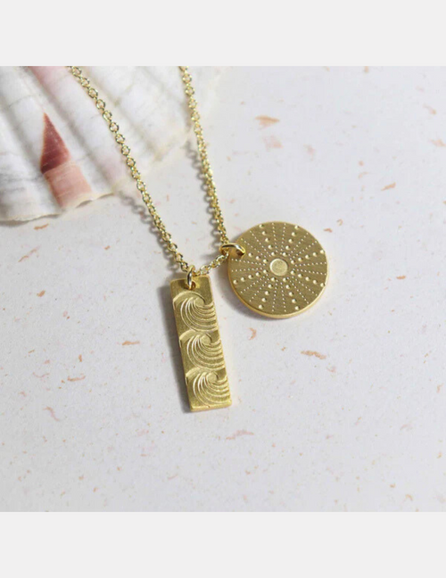 Kina and Moana Gold Necklace