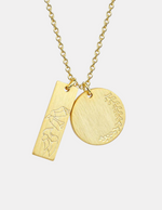 Kowhai Spring Gold Necklace