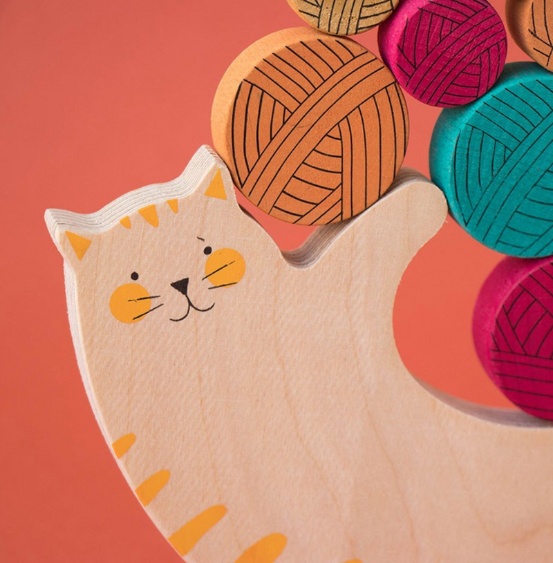 Meow! - Wooden Balancing Toy