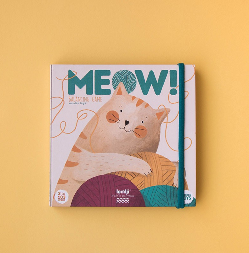 Meow! - Wooden Balancing Toy