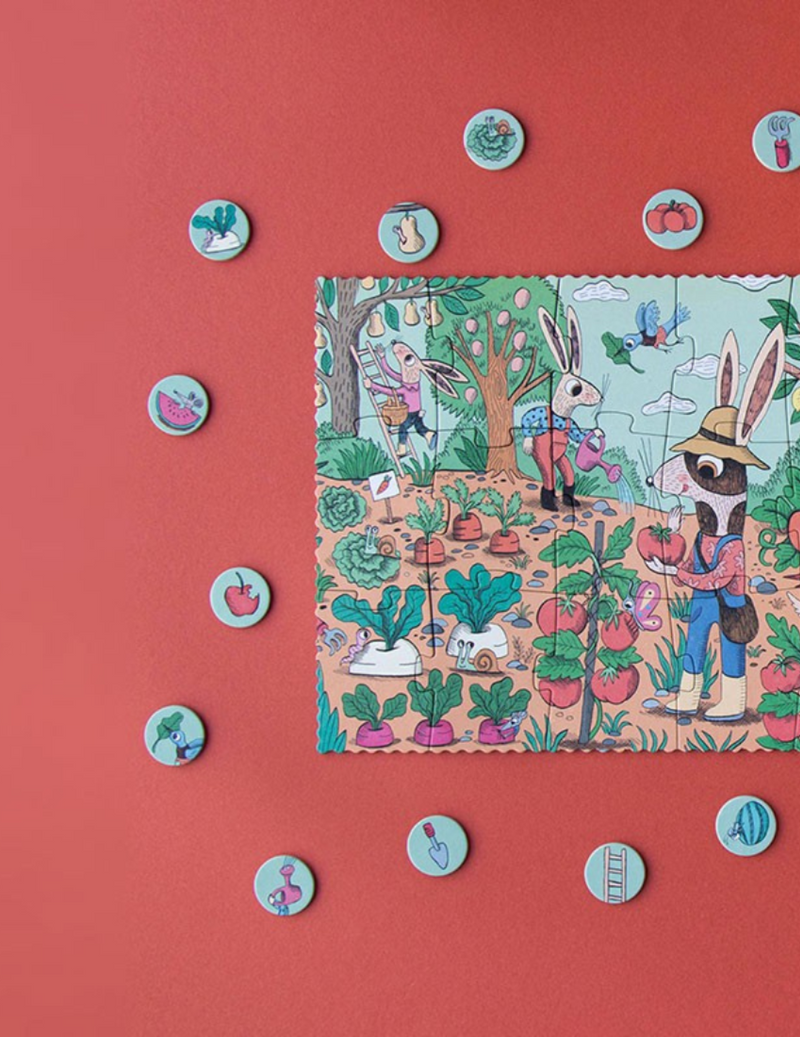 Rabbit's Garden Observation Puzzle