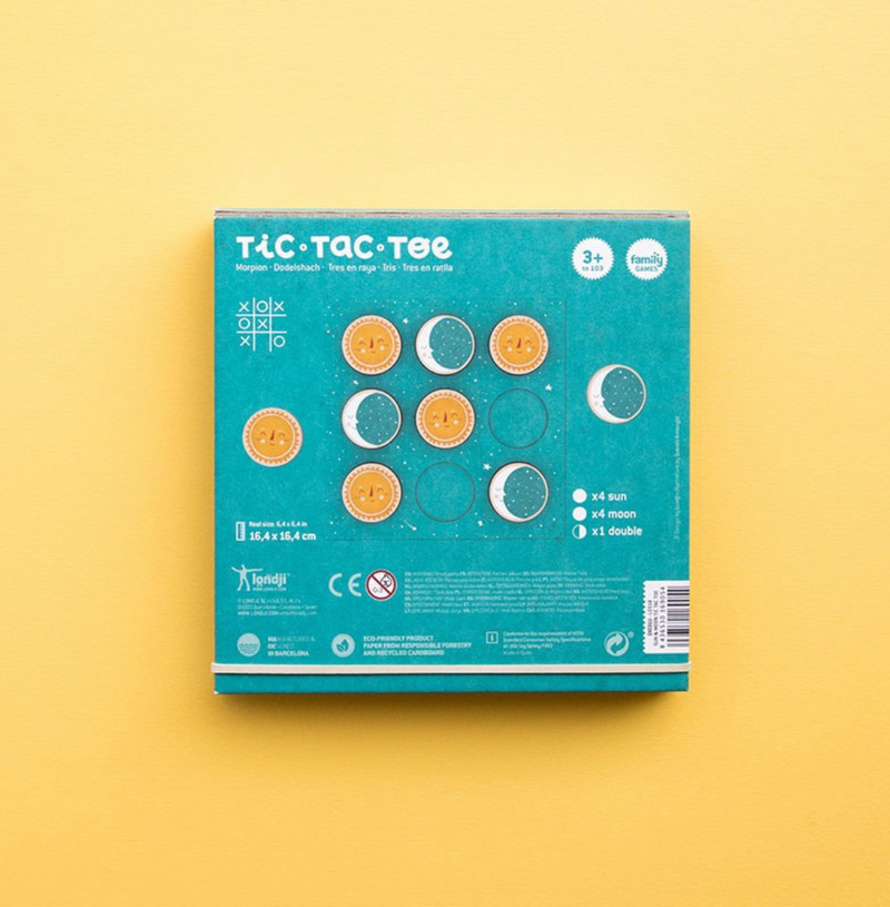 Sun & Moon Tic Tac Toe Game