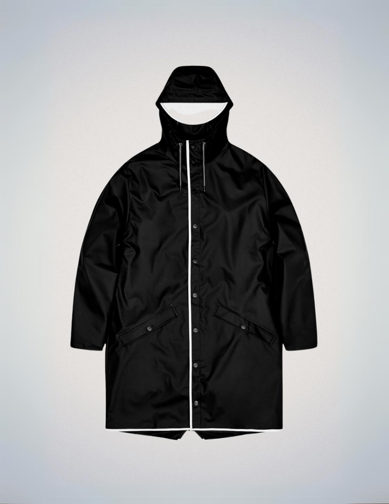 Long Jacket - Reflective Black