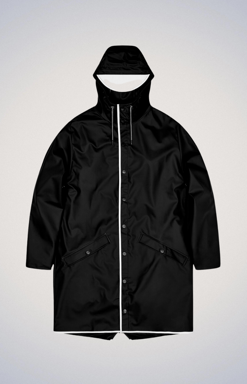 Long Jacket - Reflective Black