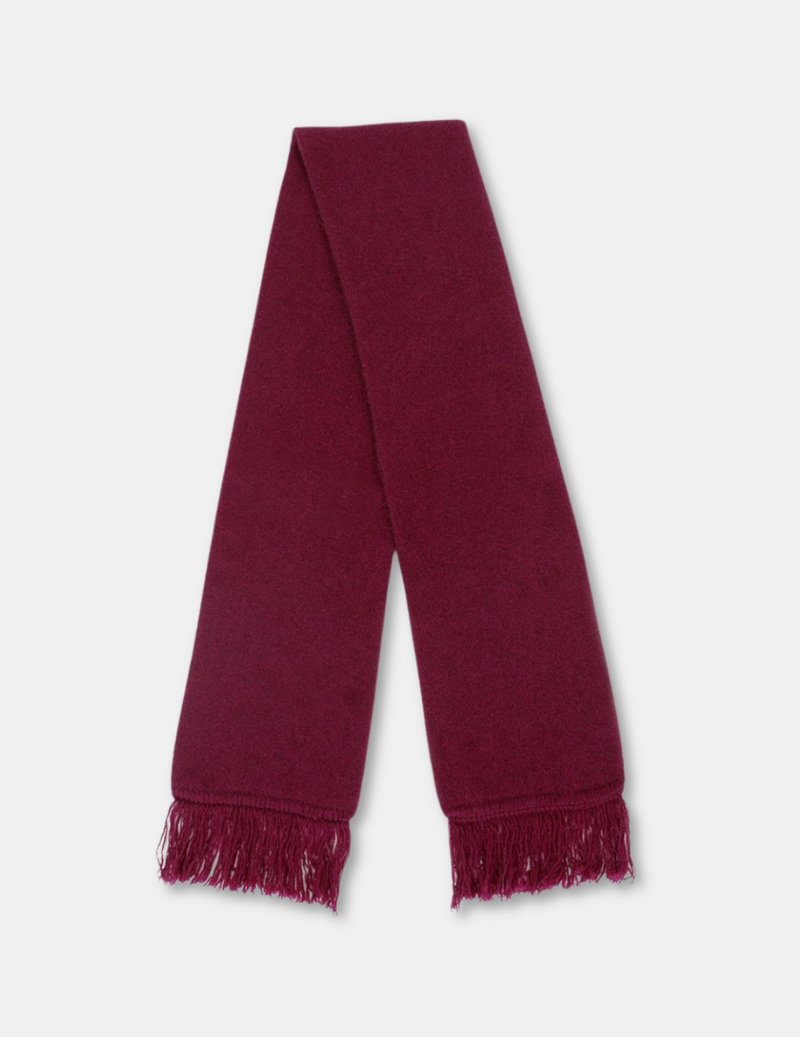 Merino Possum Scarf - Berry