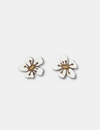 Manuka Flower Rimu Earrings