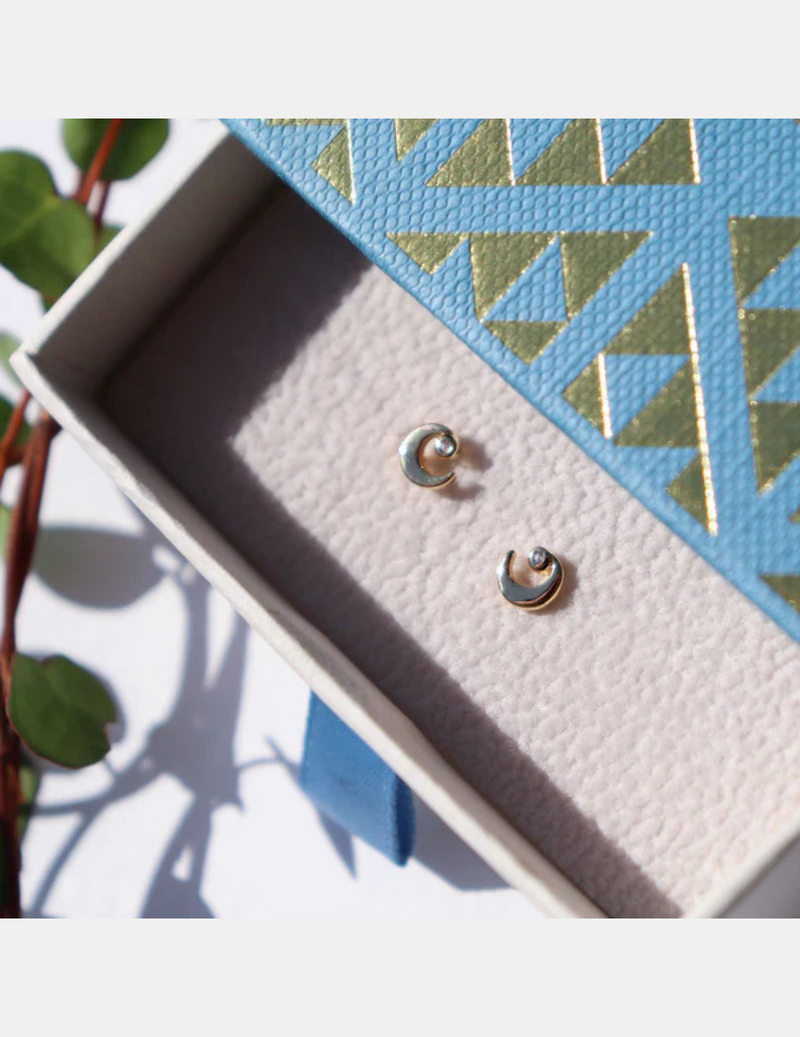 Marama Petite Studs - Gold