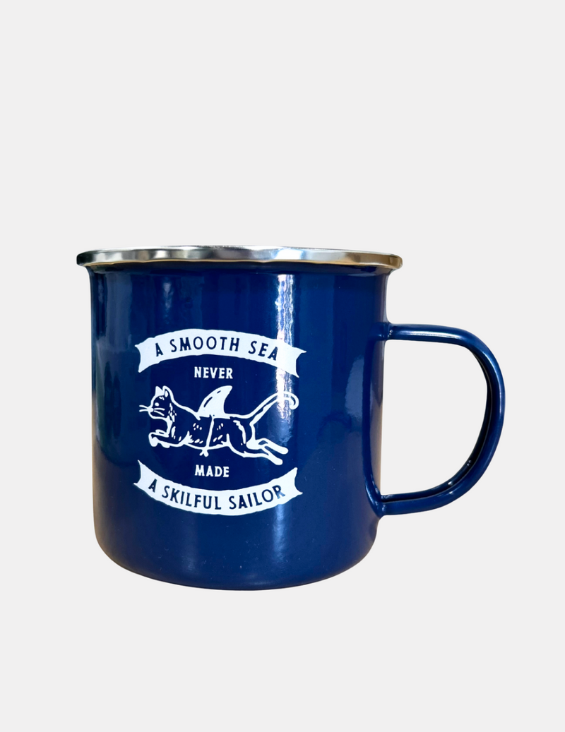 Maritime Enamel Mug - Skilful Sailor