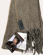 Wool Scarf - Middle Earth Light Brown