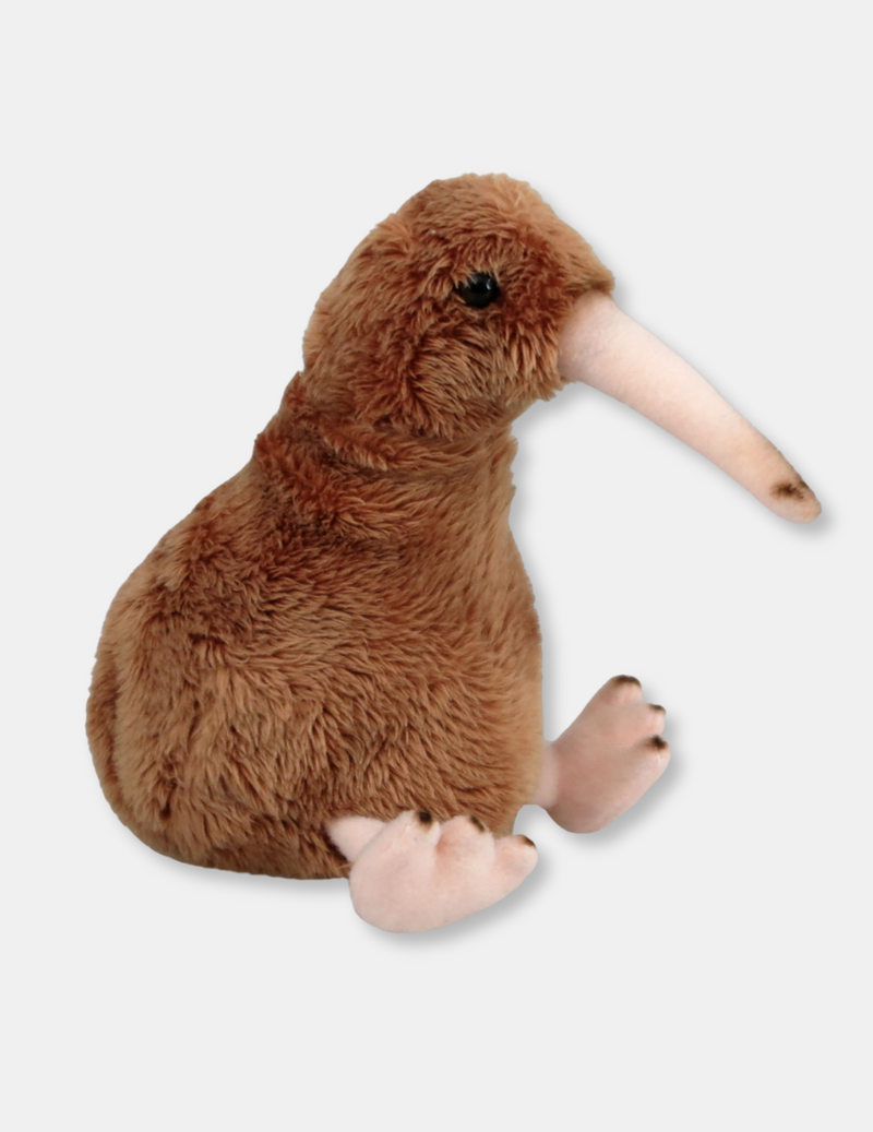 Mini Brown Kiwi Soft Toy and Finger Puppet