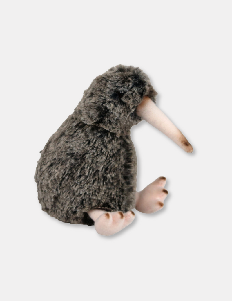 Mini Great Spotted Kiwi Soft Toy and Finger Puppet