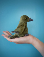 Mini Kea Soft Toy and Finger Puppet