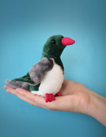 Mini Kereru Soft Toy and Finger Puppet