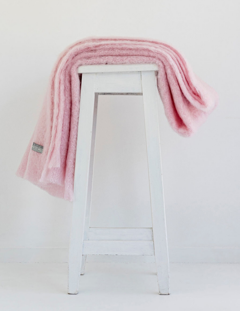 Mohair Throw - Candyfloss