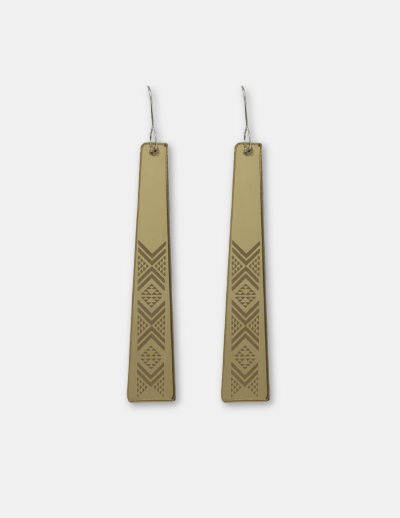 Taniko Earrings - Gold