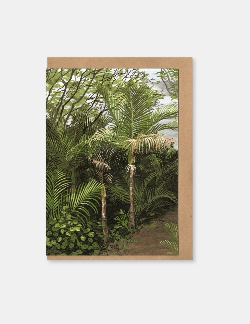 Nikau Card by Hannah Webster