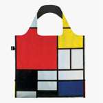 Piet Mondrian Composition with Red, Yellow, Blue and Black Bag