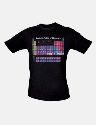 Periodic Table T-Shirt - Space Place – Museums Store Wellington