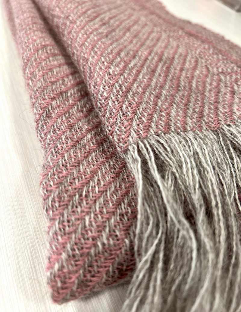 Wool Scarf - Pink