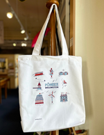 Pōneke Icons Tote Bag