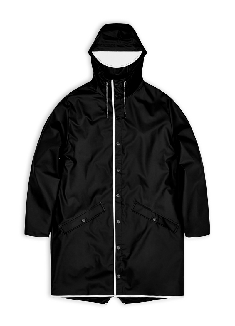 Long Jacket - Reflective Black