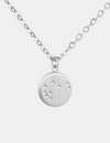 Round Mystical Matariki Silver Necklace