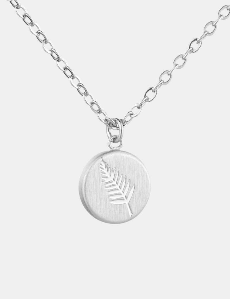 Silver Fern Necklace