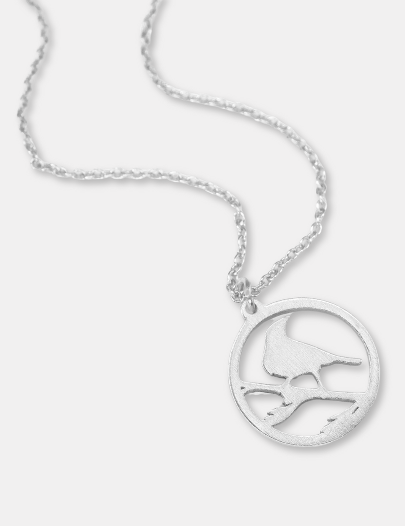 Silver Tui Necklace