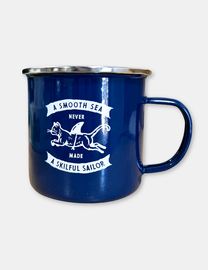 Maritime Enamel Mug - Skilful Sailor