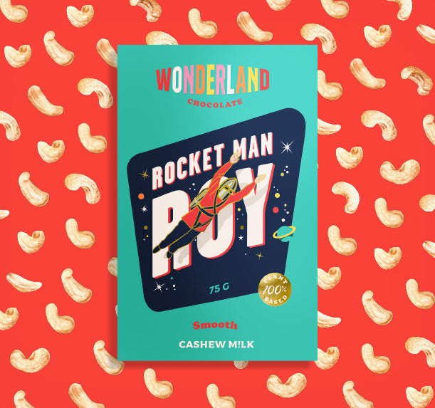 Rocket Man Roy Smooth Cashew Milk Chocolate