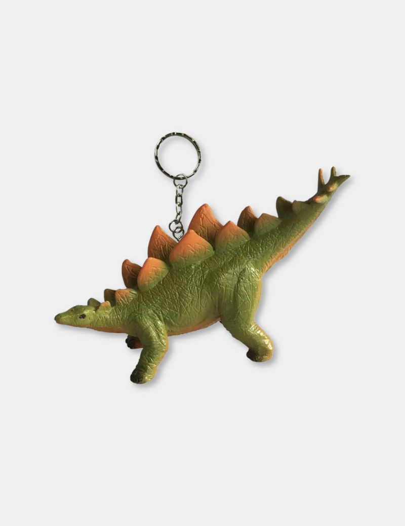 Stegosaurus Keychain