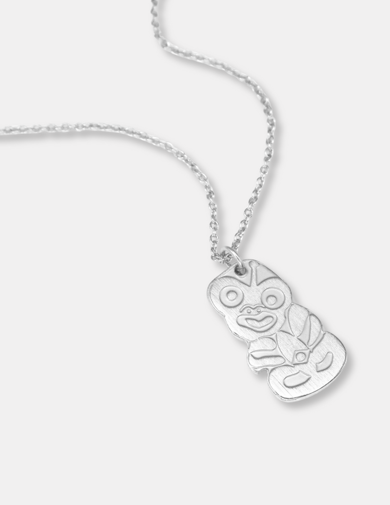 Silver Tiki Necklace