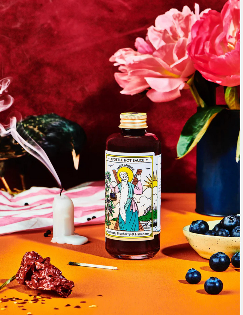 Apostle Saint Andrew - Szechuan, Blueberry and Habanero Hot Sauce