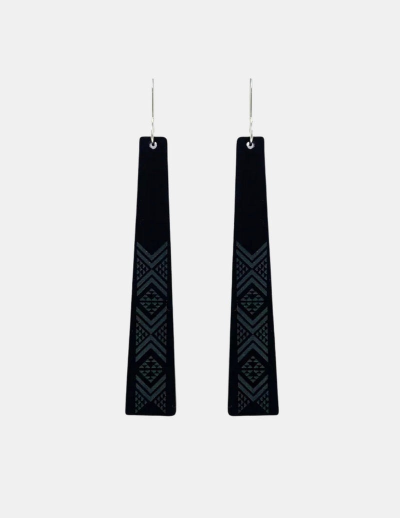 Taniko Earrings - Black