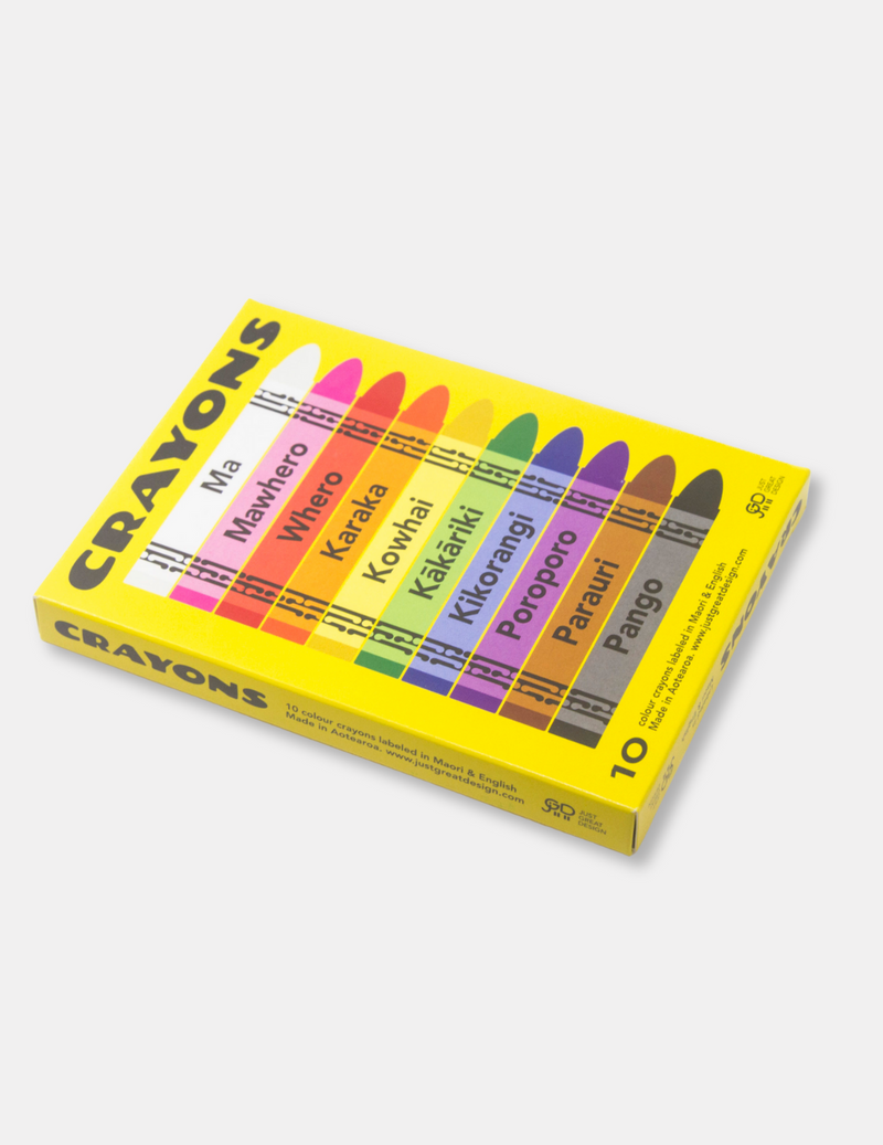 Te Reo Crayons